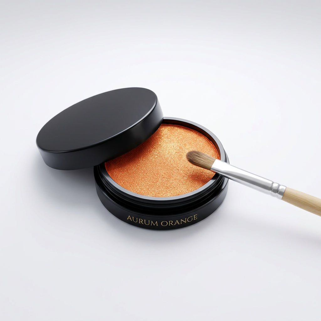 Barva na obličej 20 ml ZLATÁ ORANŽOVÁ