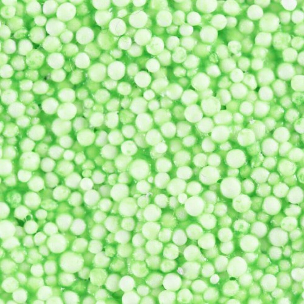 Samotvrdnoucí modelovací pěnová kuličková hmota Foam Clay 35g NEON ZELENÁ