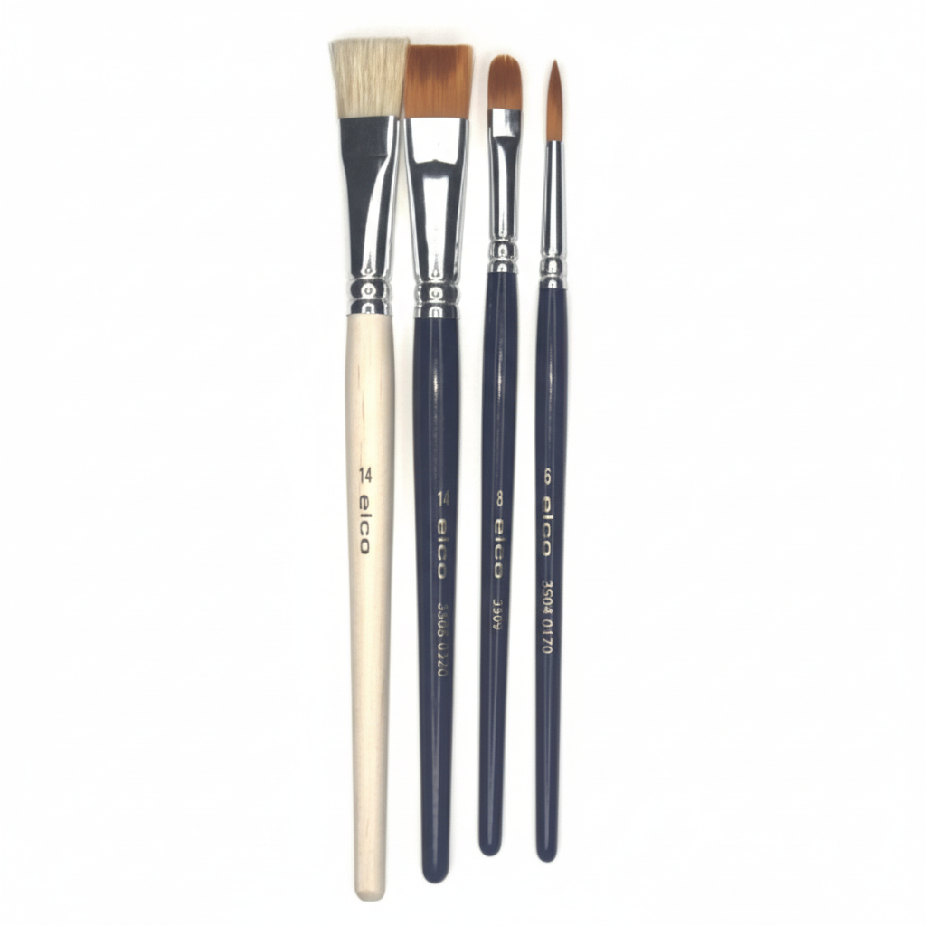 Sada štětců ELCO PINSEL - 4 ks