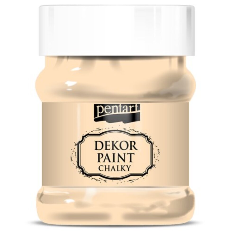 Křídová a dekorační barva PENTART 230 ml MERUŇKOVÁ