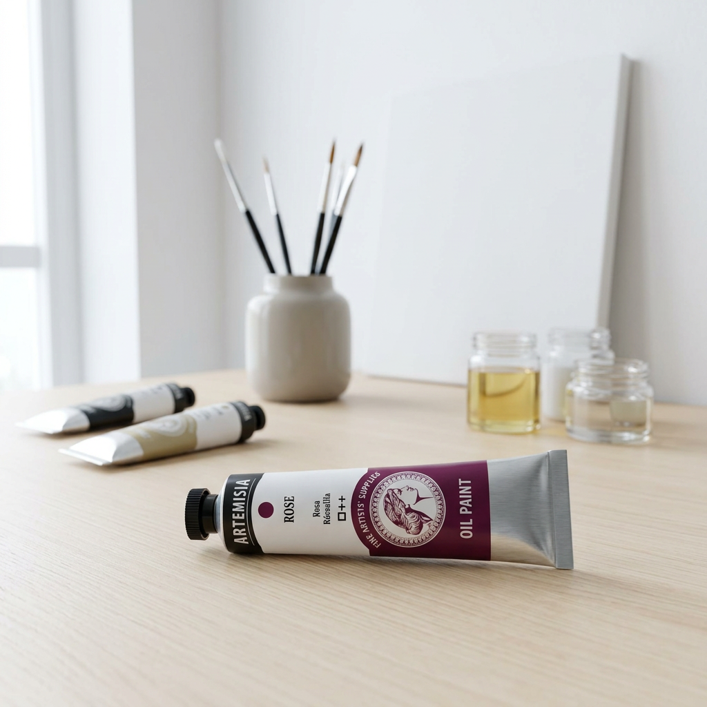 Olejová barva ARTEMISIA 20 ml růžová
