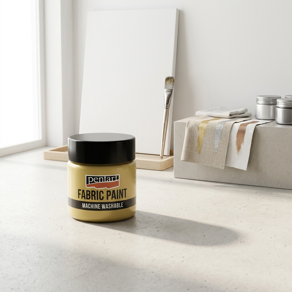 Barva na textil metalická PENTART 50 ml