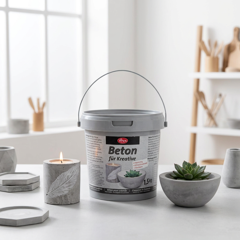 Kreativní beton na modelování 1,5 kg