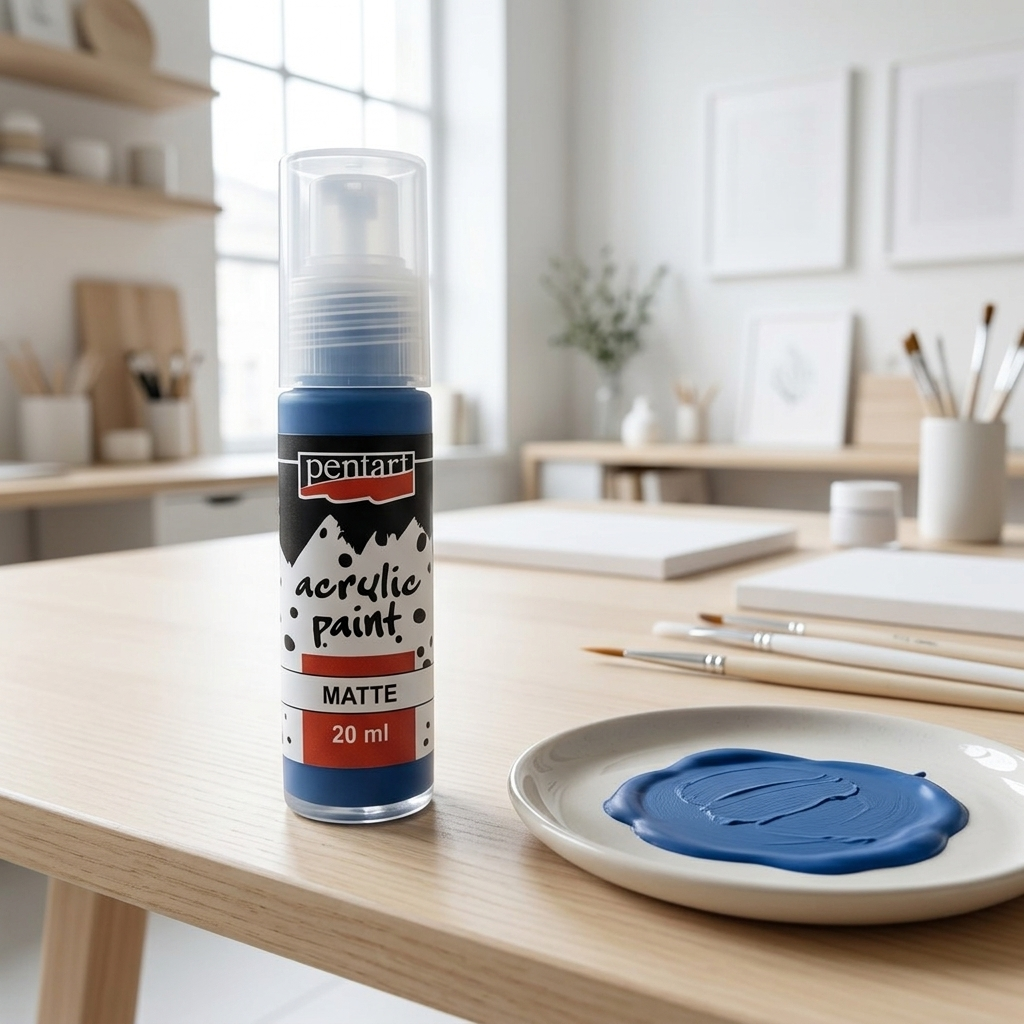 Akrylová barva matná PENTART 20 ml COUNTRY MODRÁ