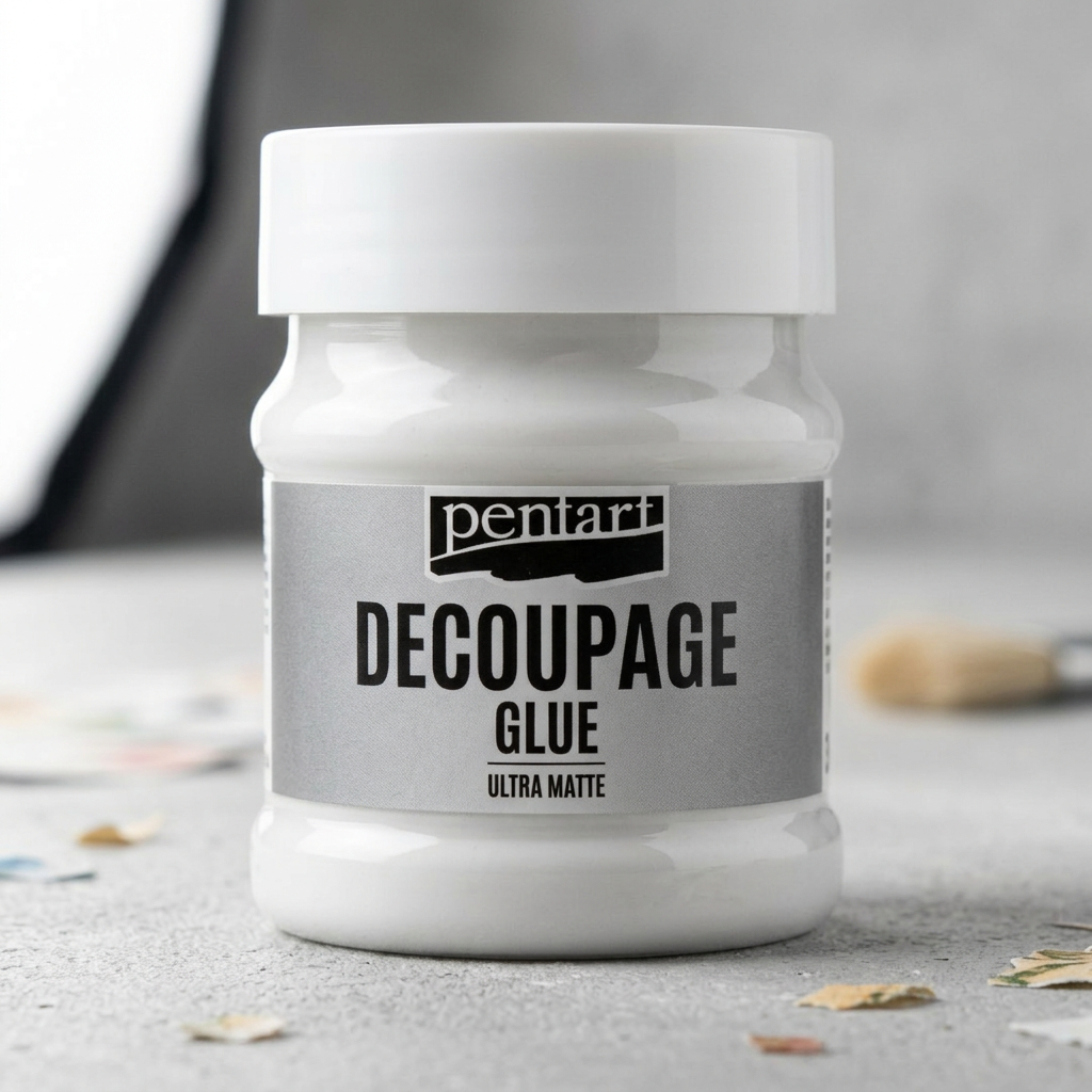 Lepidlo a lak na Decoupage PENTART 230 ml ULTRA MAT