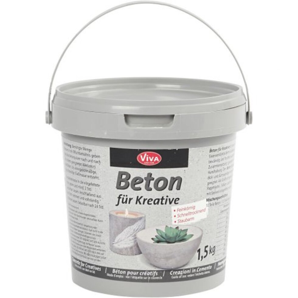 Kreativní beton na modelování 1,5 kg