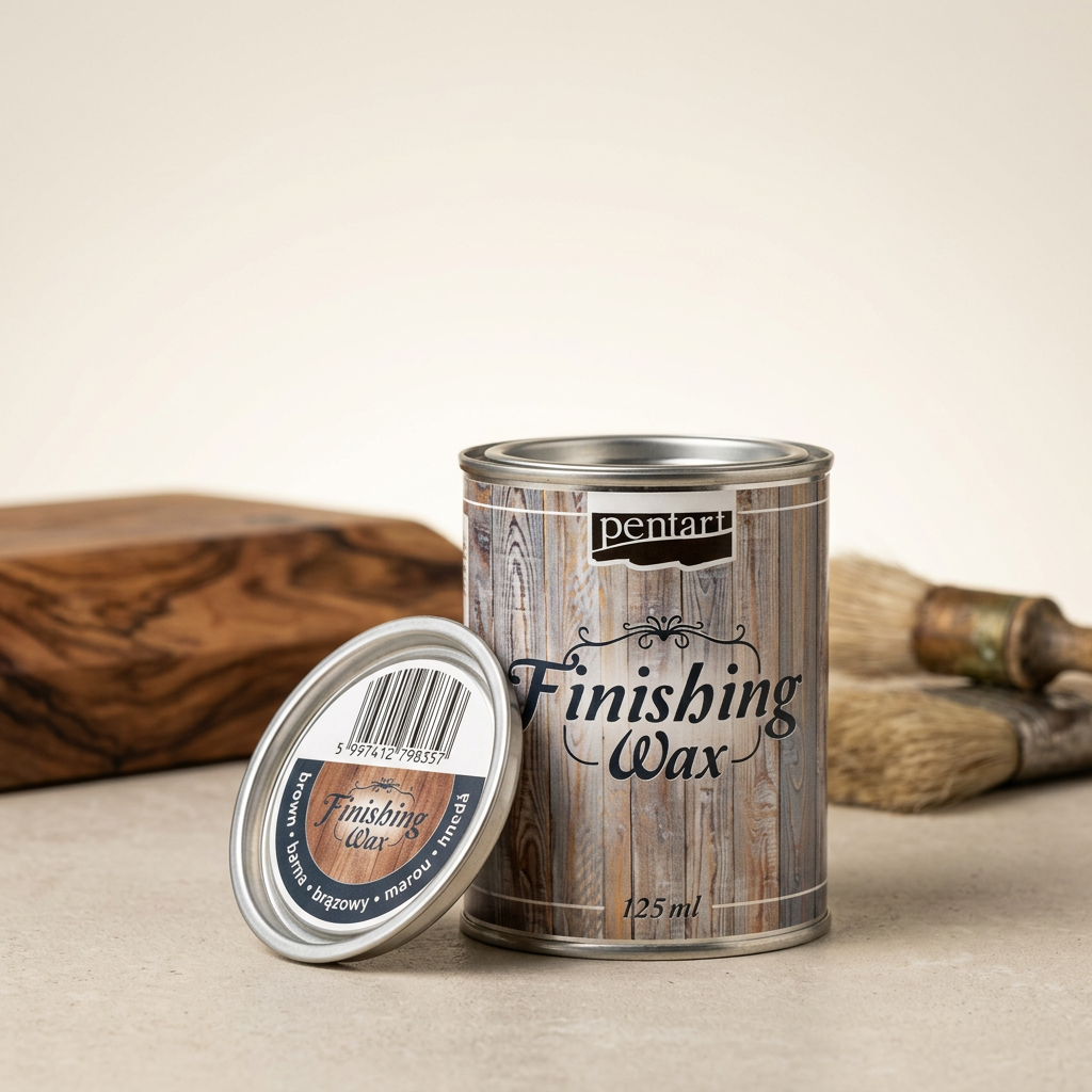Vosk dokončovací PENTART 125 ml HNĚDÁ