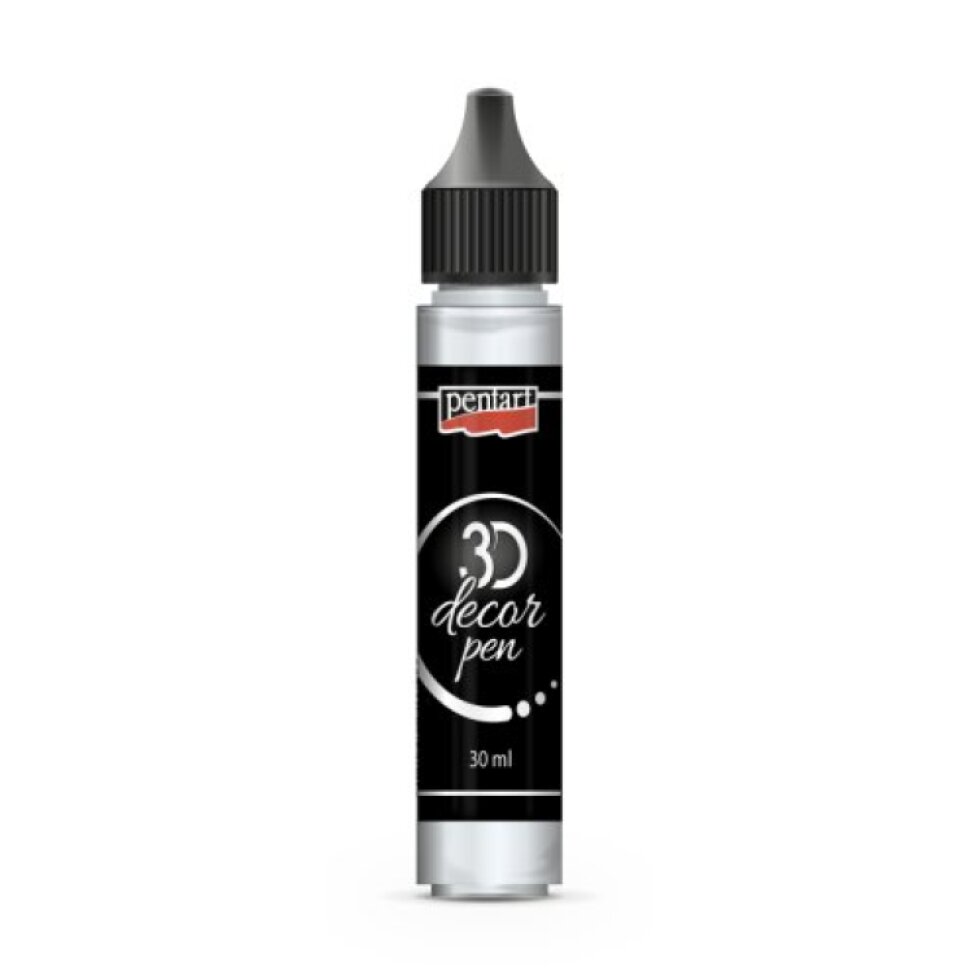 3D Decor pen transparentní PENTART 30 ml KRYSTAL