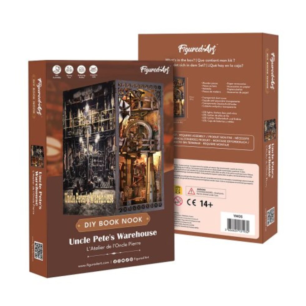 Book Nook sada - Strýčkova dílna