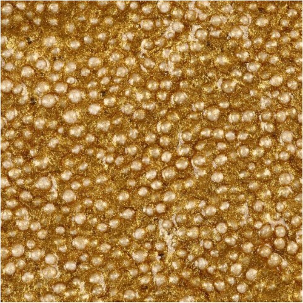 Samotvrdnoucí modelovací pěnová kuličková hmota Foam Clay 35g ZLATÁ