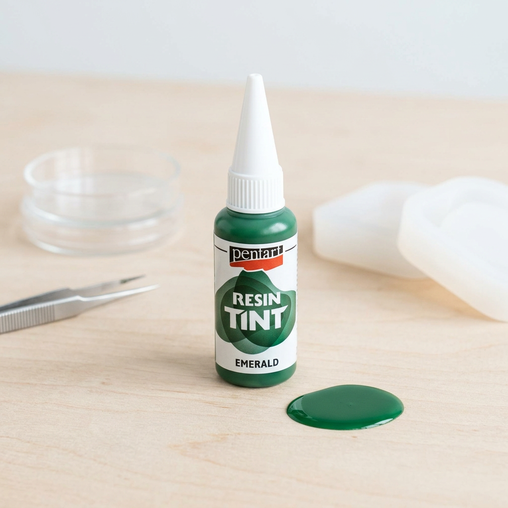 Barva do pryskyřice krycí PENTART 20 ml SMARAGDOVÁ
