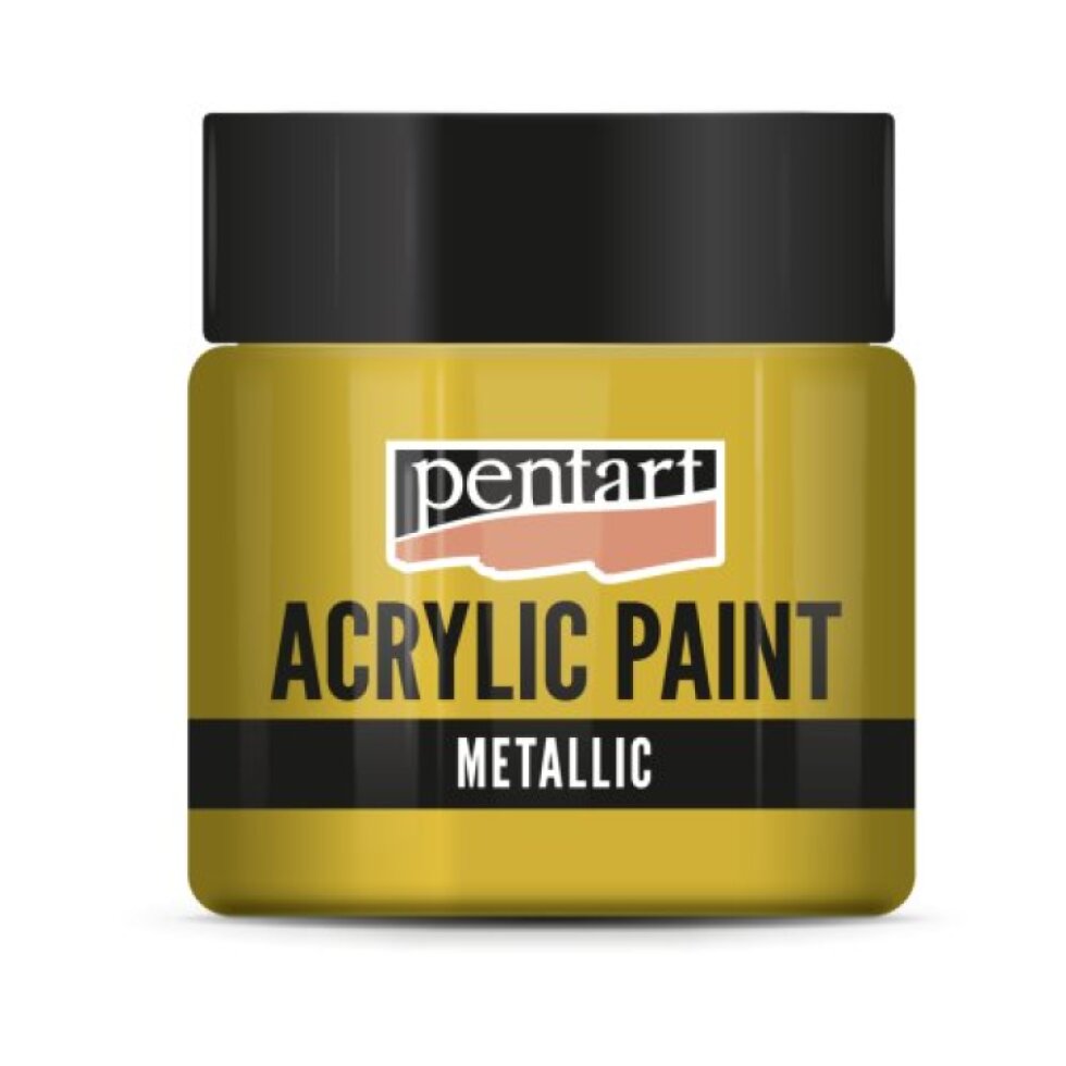 Akrylová barva metalická PENTART 50 ml
