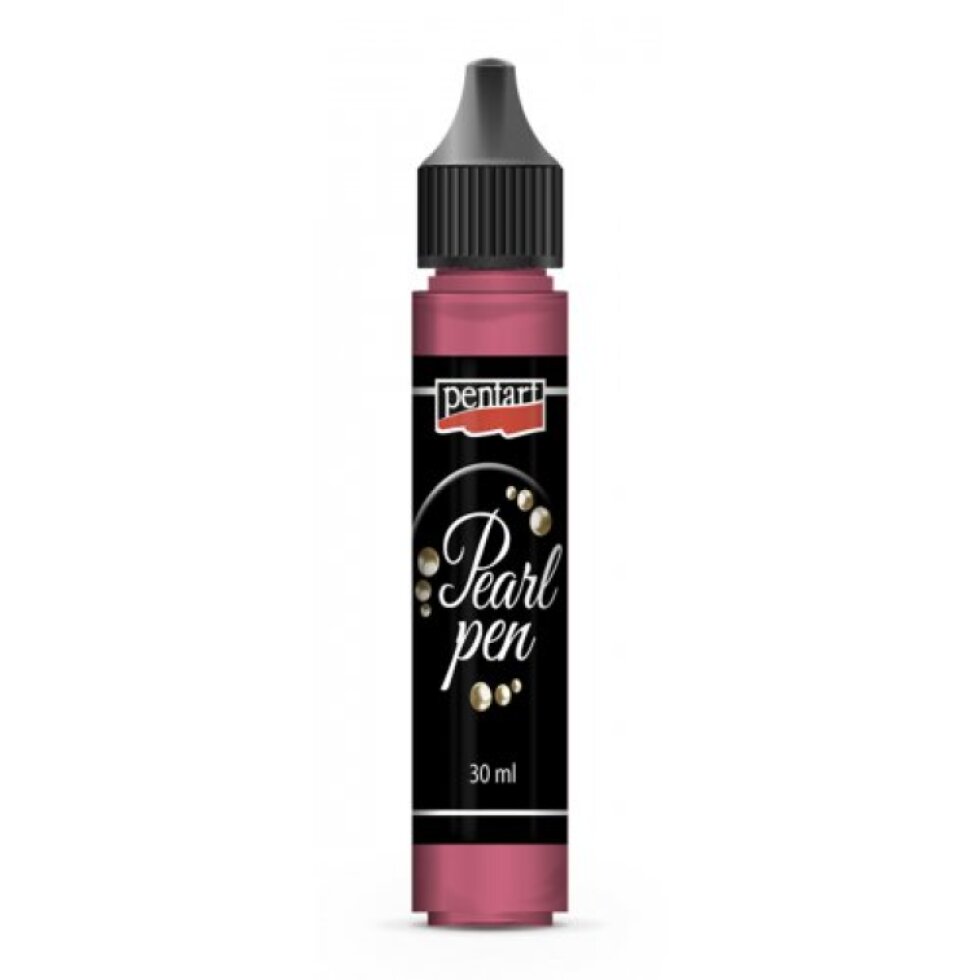 Tekutá perla PENTART 30 ml ČERVENÁ RTĚNKA