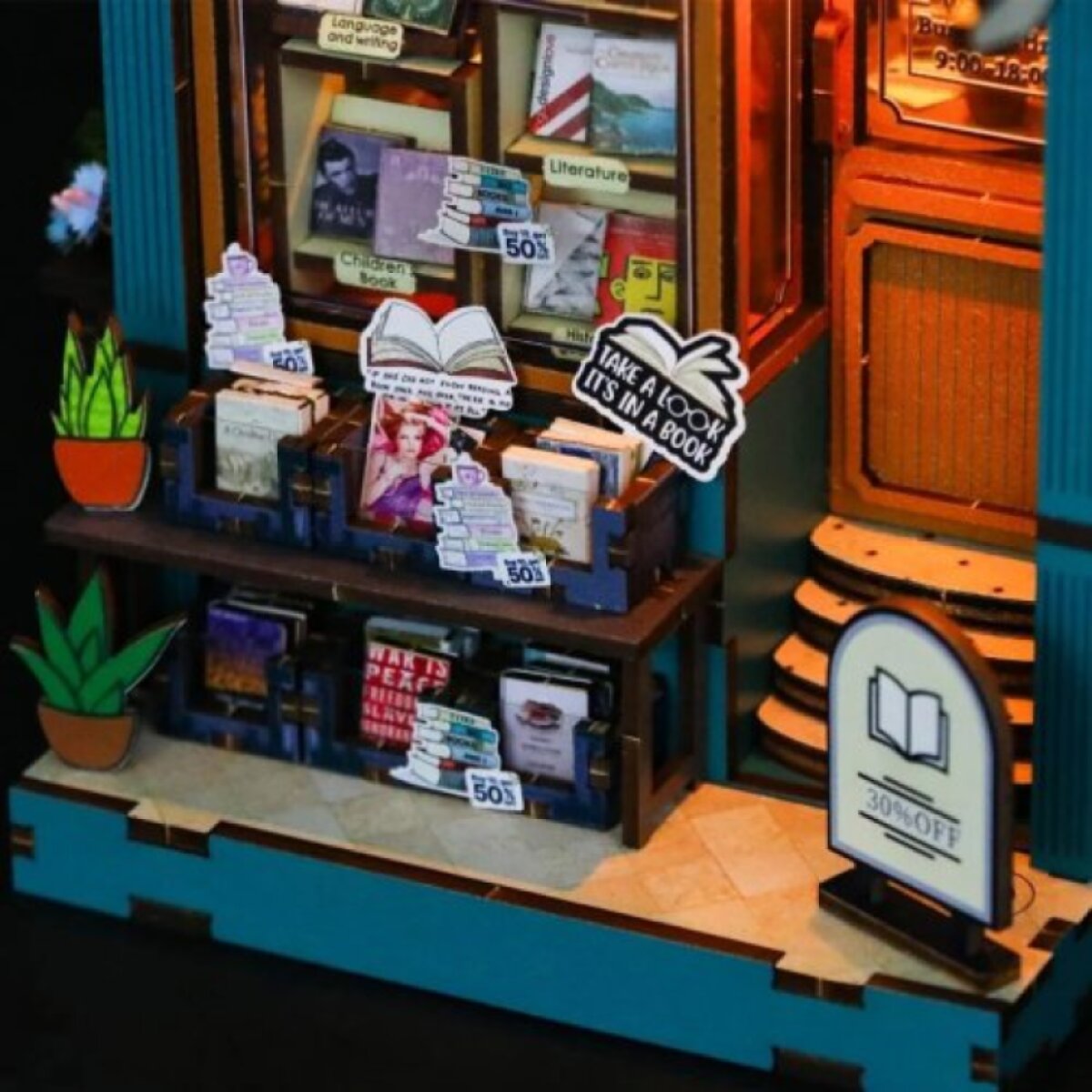Book Nook sada - Knihkupectví duší