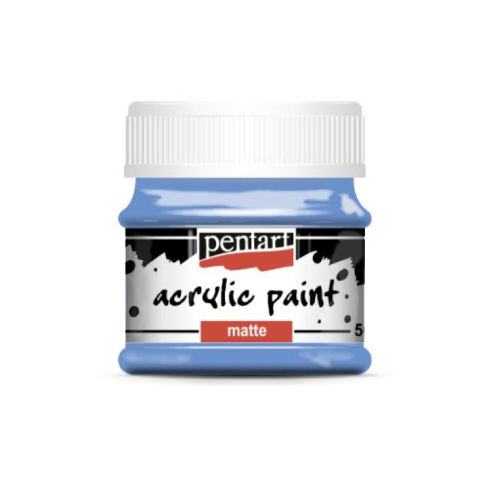 Akrylová barva matná PENTART 50 ml BORŮVKOVÁ