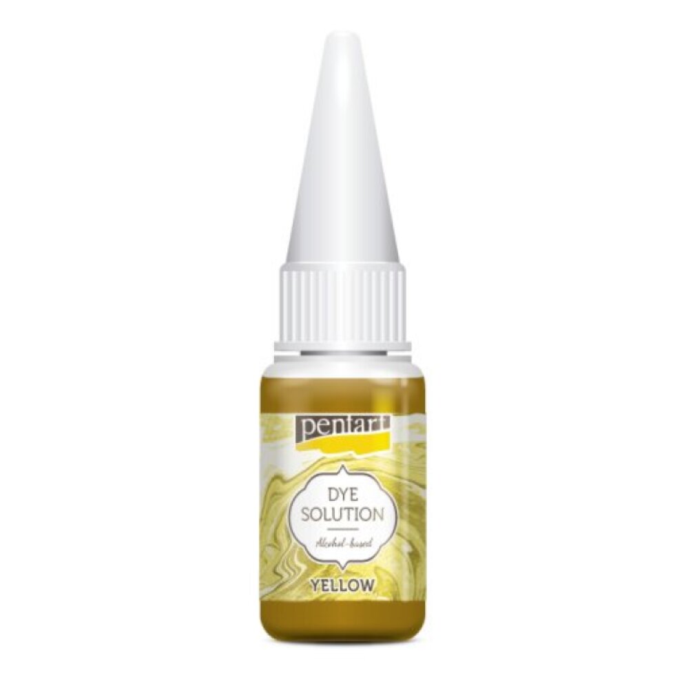 Barvivo alkoholové PENTART 10 ml ŽLUTÁ