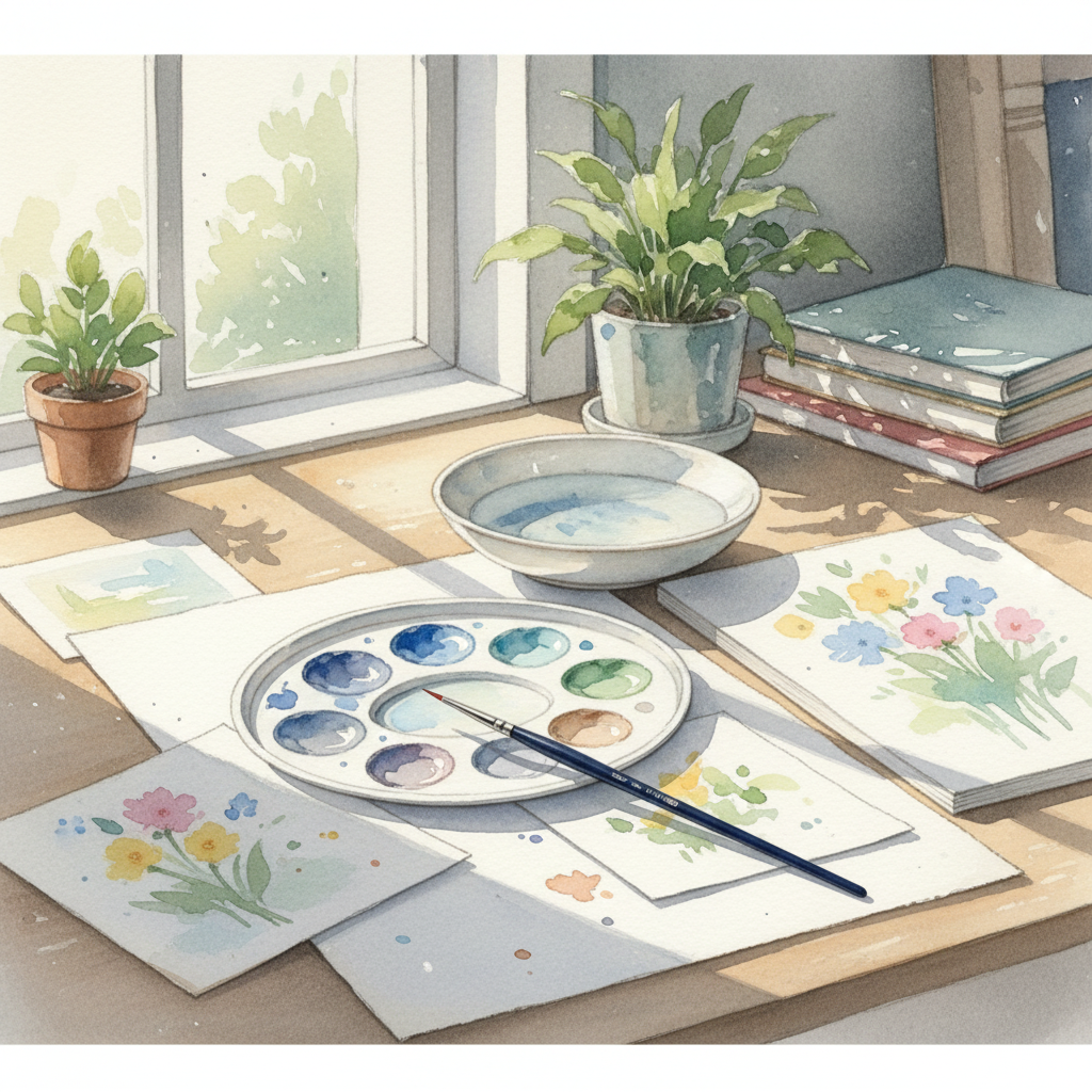 Štětec na akvarel ELCO PINSEL - vel. 1