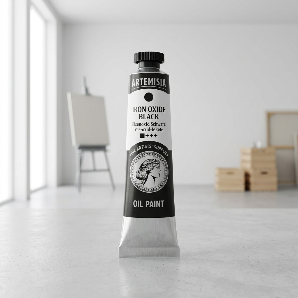 Olejová barva ARTEMISIA 20 ml irone oxide černá