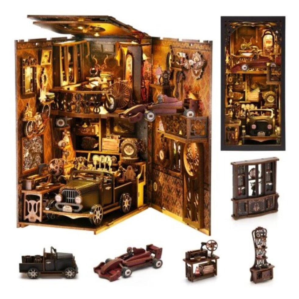 Book Nook sada - Milovníci automobilů