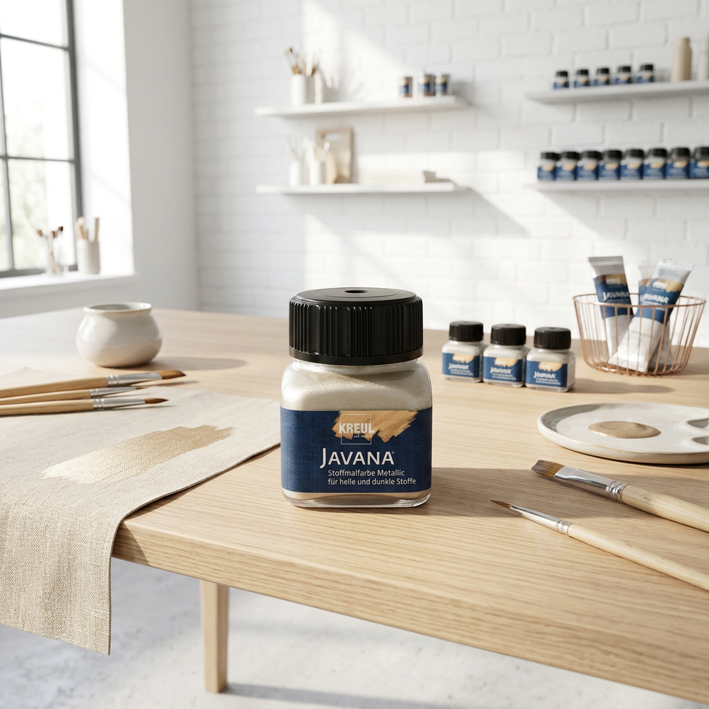 Barva na textil metalická JAVANA 20 ml