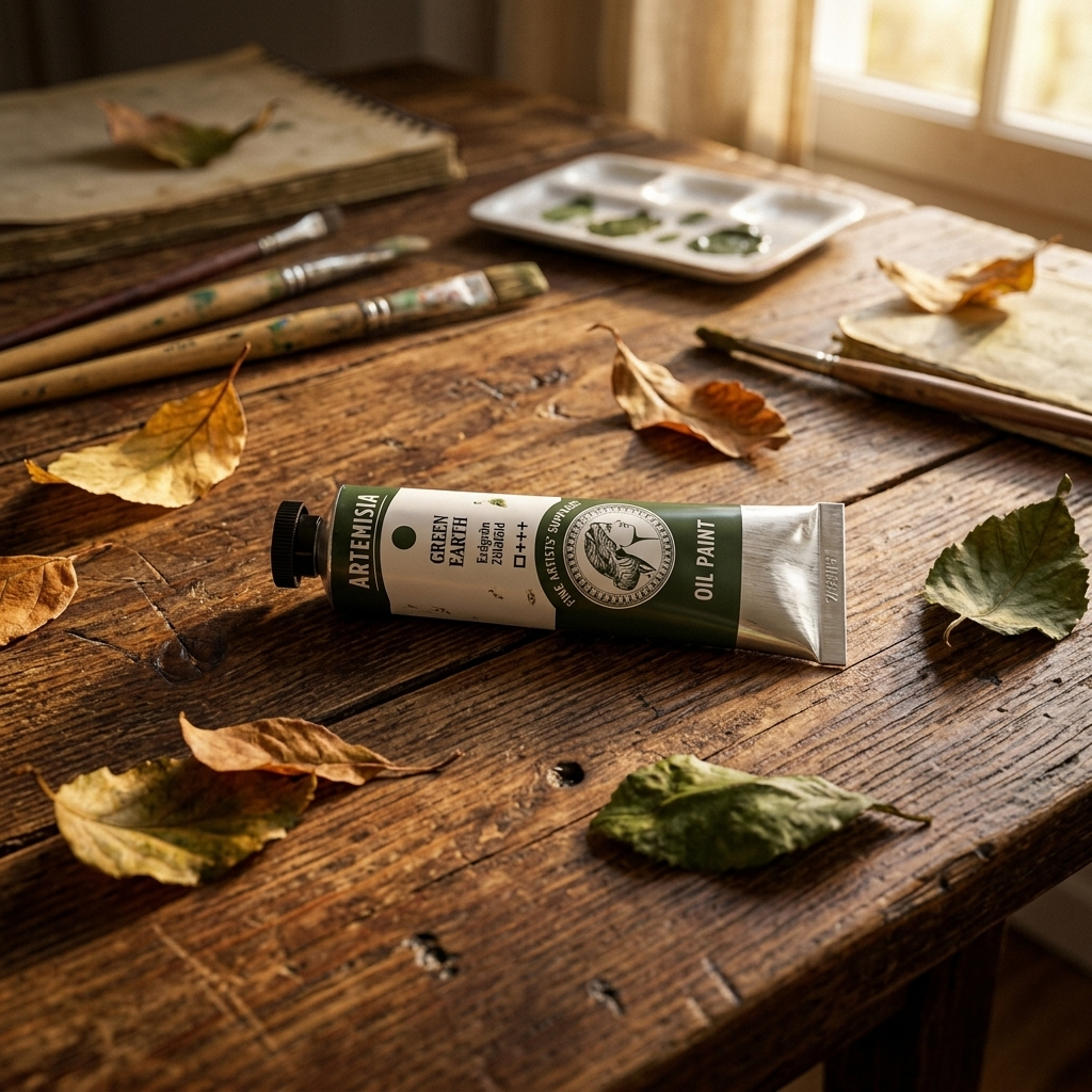 Olejová barva ARTEMISIA 20 ml green earth