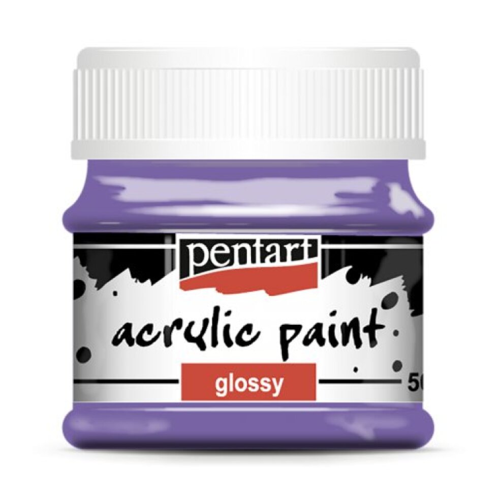 Akrylová barva lesklá PENTART 50 ml FIALOVÁ