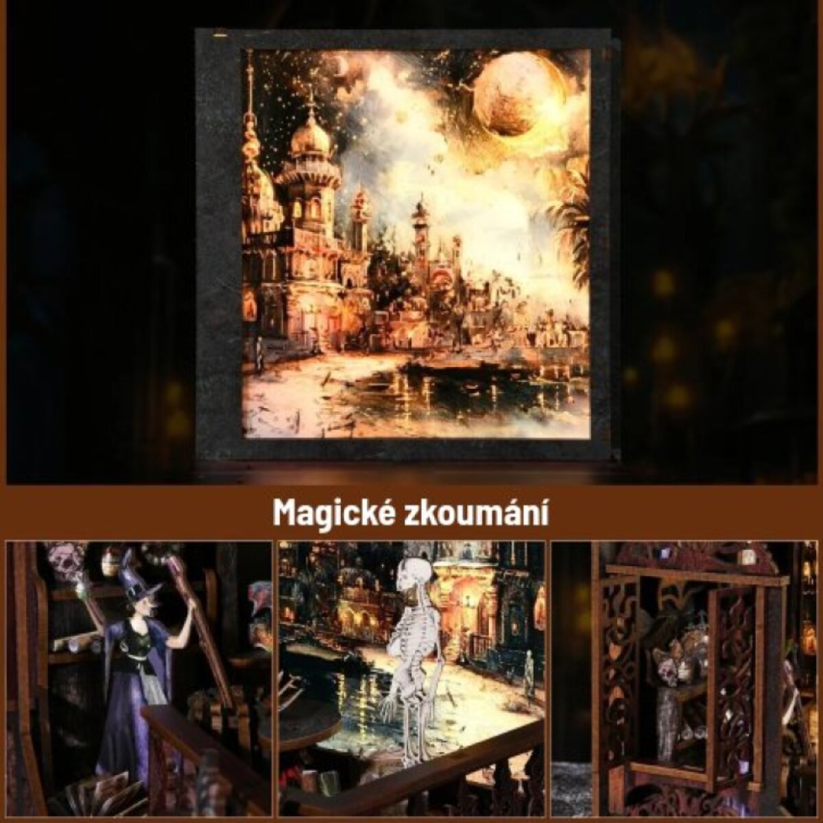 Book Nook sada - Objevování magie