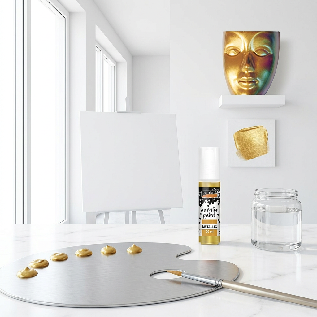Akrylová barva metalická PENTART 20 ml