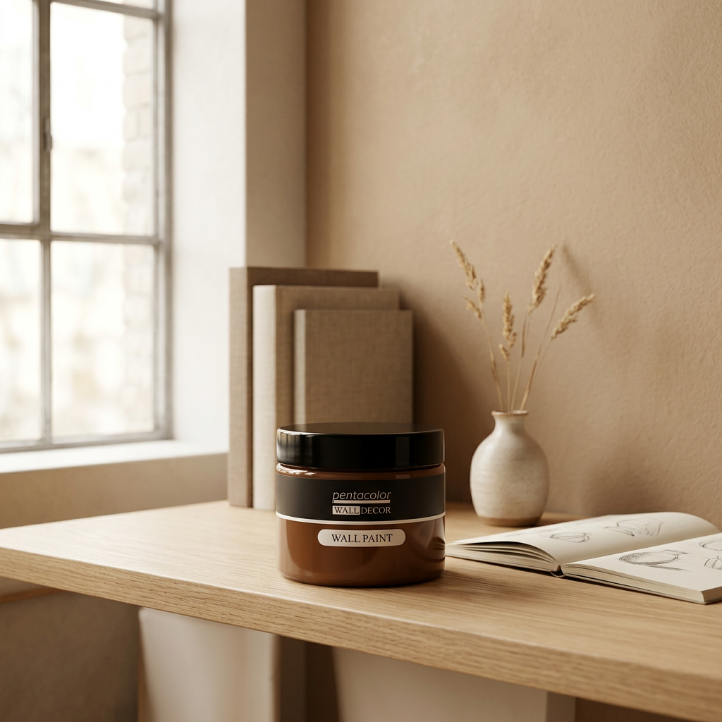 Barva na zeď WALL DECOR 150 ml SVĚTLÁ REZAVÁ