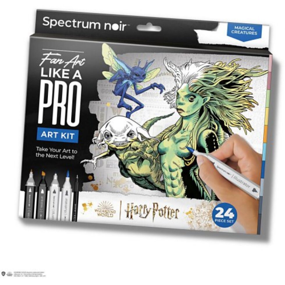 Sada Ilustrace HARRY POTTER FANTASTICKÁ ZVÍŘATA