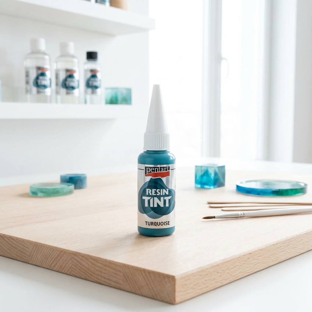 Barva do pryskyřice krycí PENTART 20 ml TYRKYSOVÁ