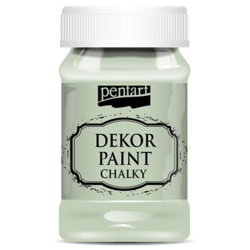 Křídová a dekorační barva PENTART 100 ml COUNTRY ZELENÁ