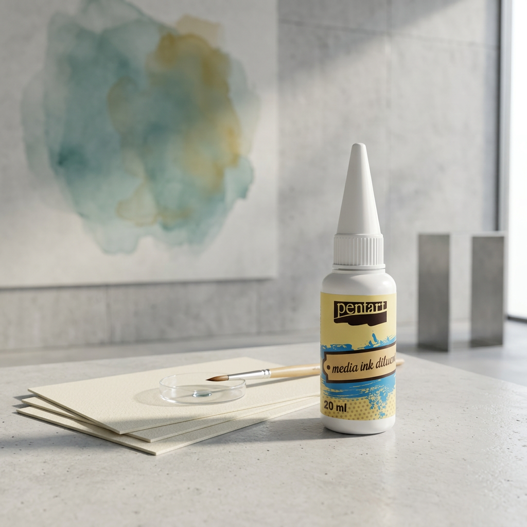 Ředilo na alkoholový inkoust MEDIA INK PENTART 20 ml