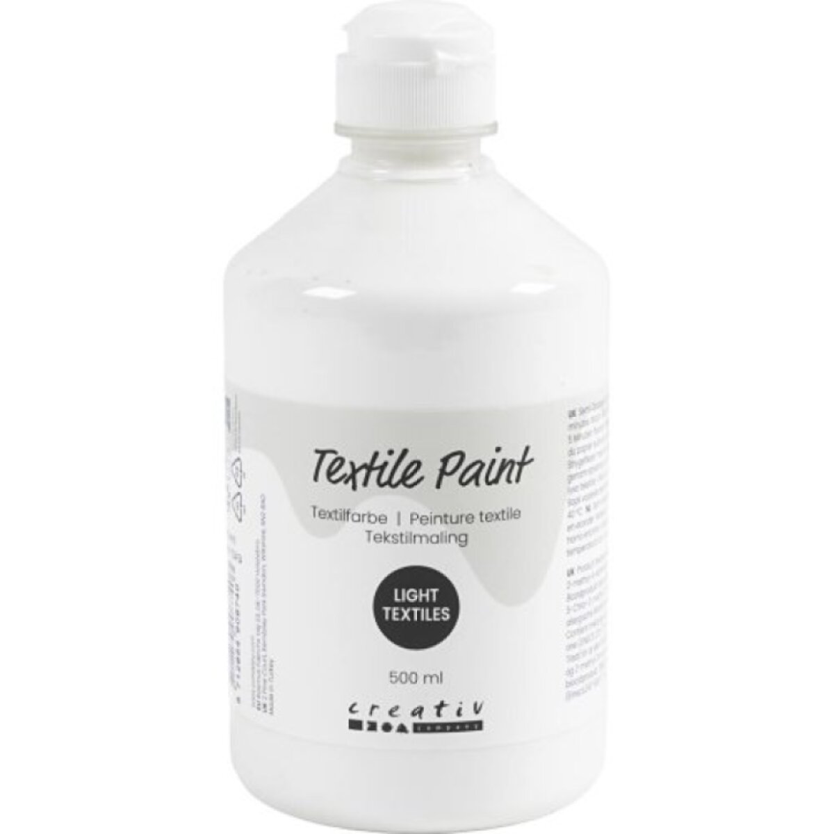 Barva na textil CREATIV 500 ml BÍLÁ