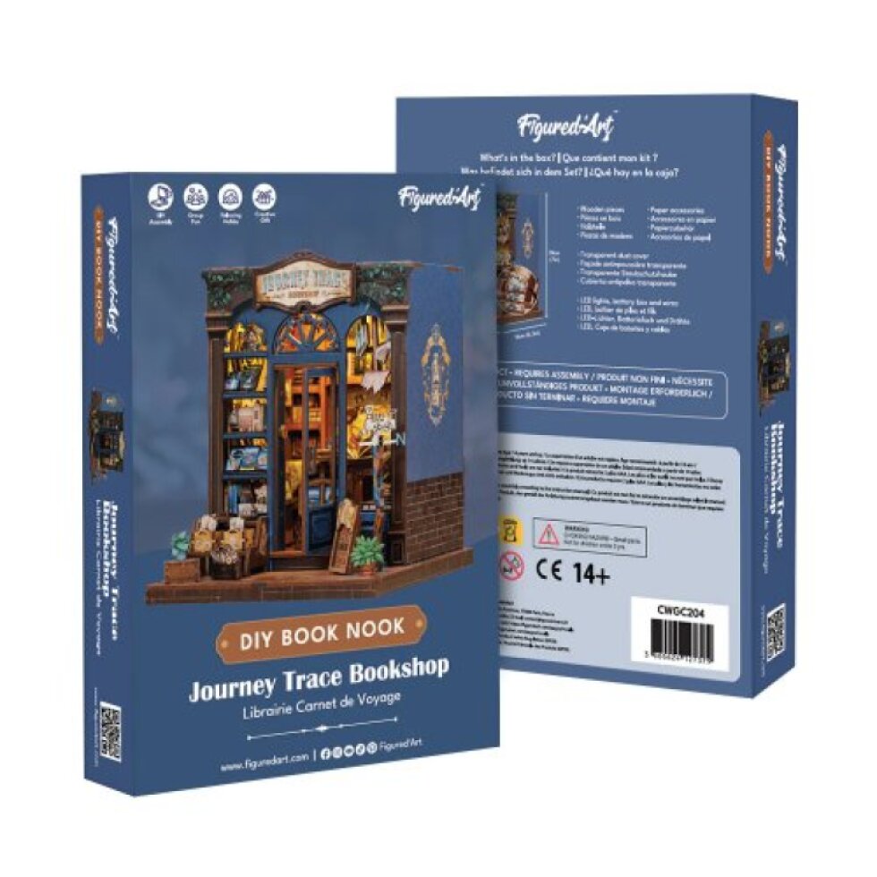 Book Nook sada - Cestovní deník