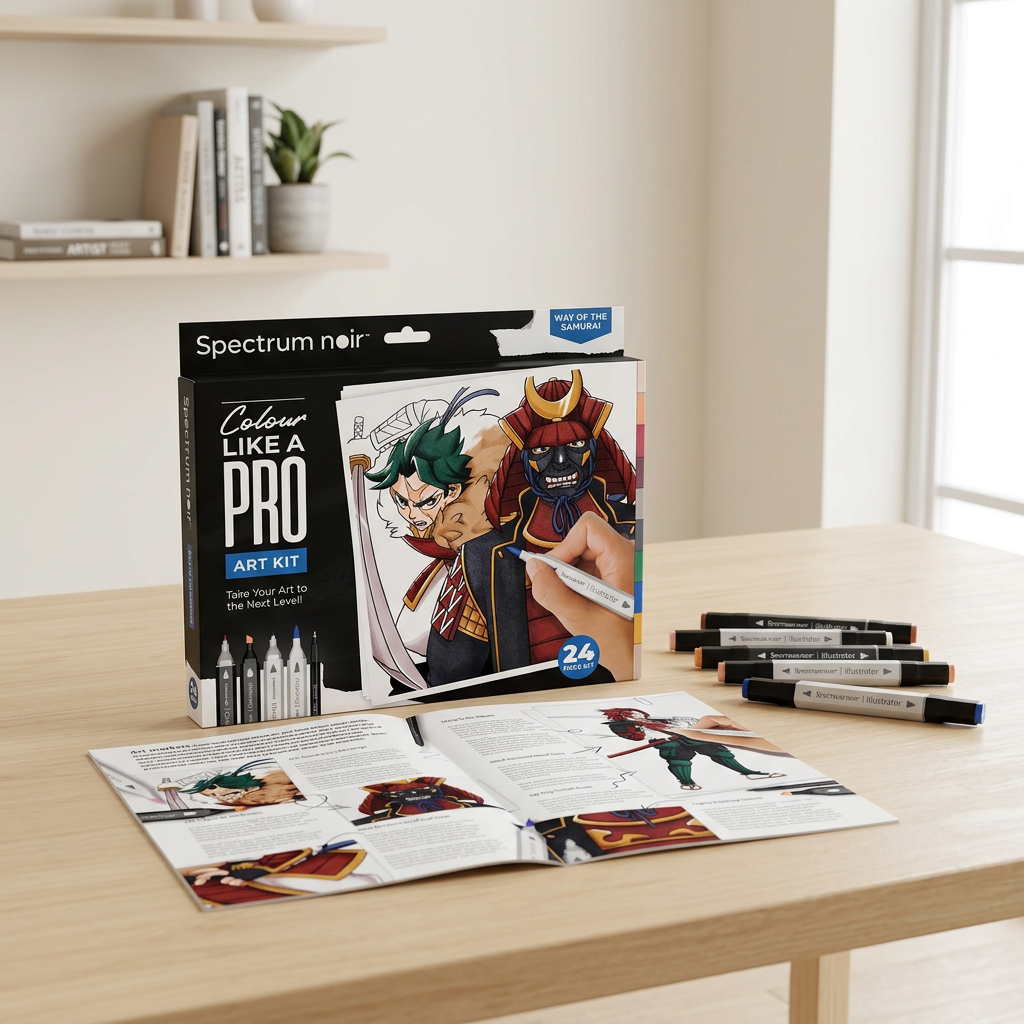 Sada Ilustrace manga CESTA SAMURAJE