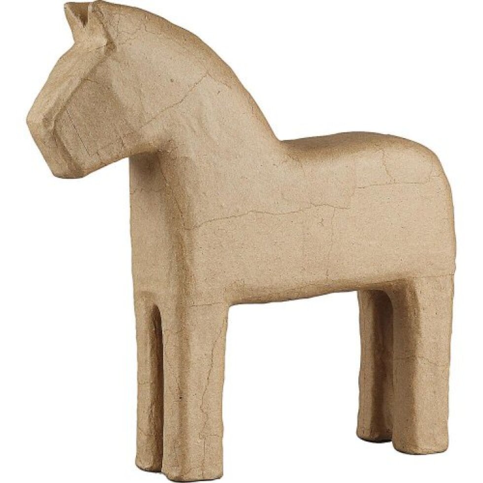 KŮŇ papírmašé 24,5 cm