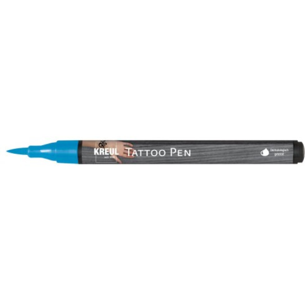 Tetovací fix KREUL Tattoo Pen MODRÝ