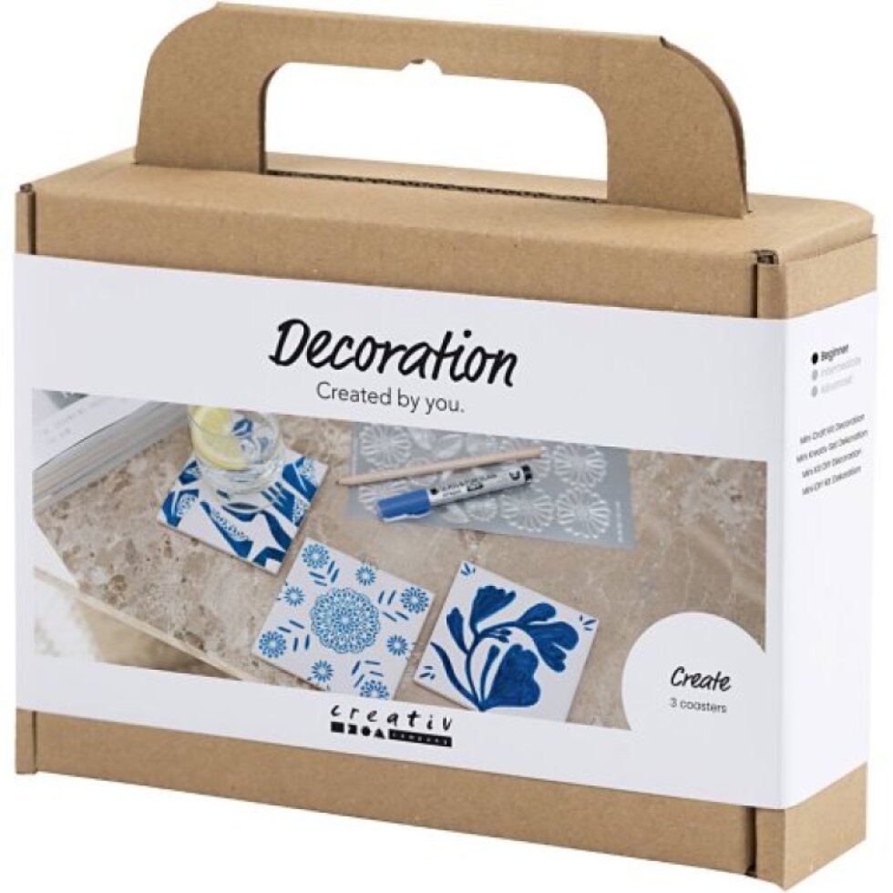 Sada MALOVANÉ PORCELÁNOVÉ PODTÁCKY