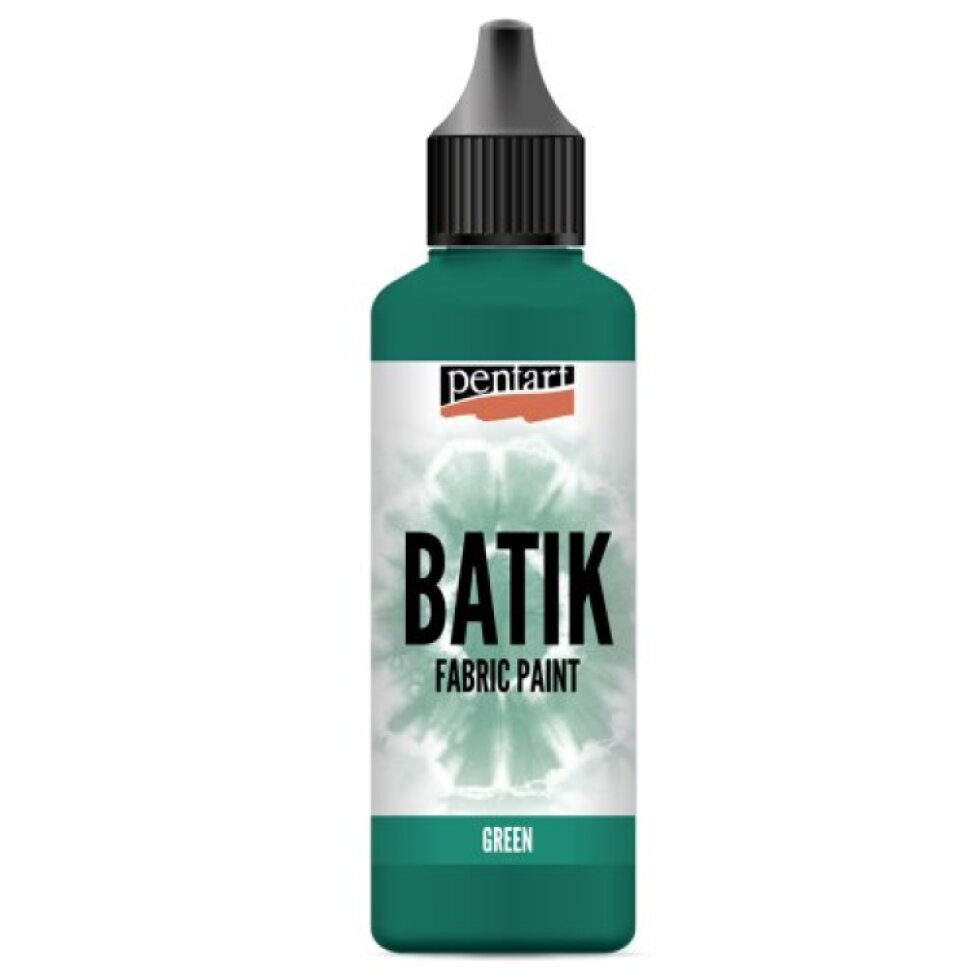Batikovací barva za studena PENTART 80 ml ZELENÁ