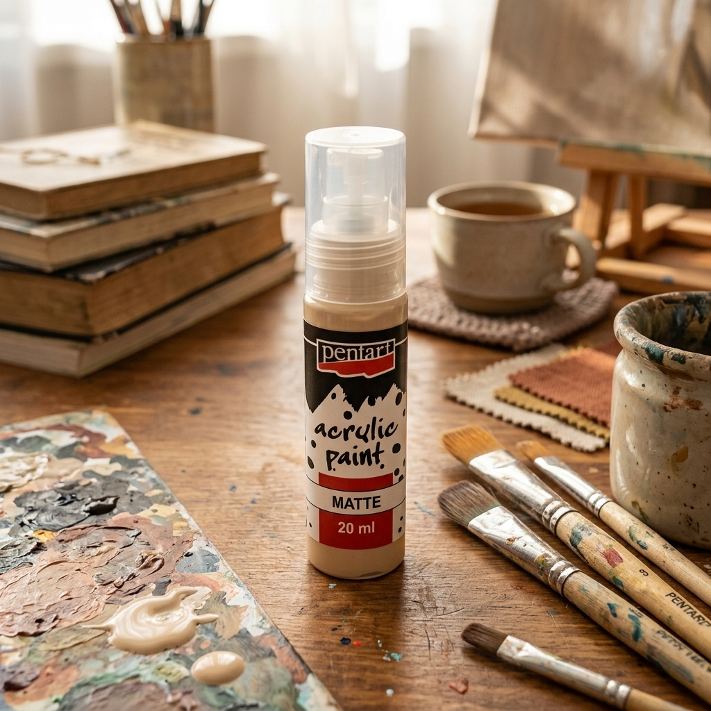 Akrylová barva matná PENTART 20 ml BÉŽOVÁ