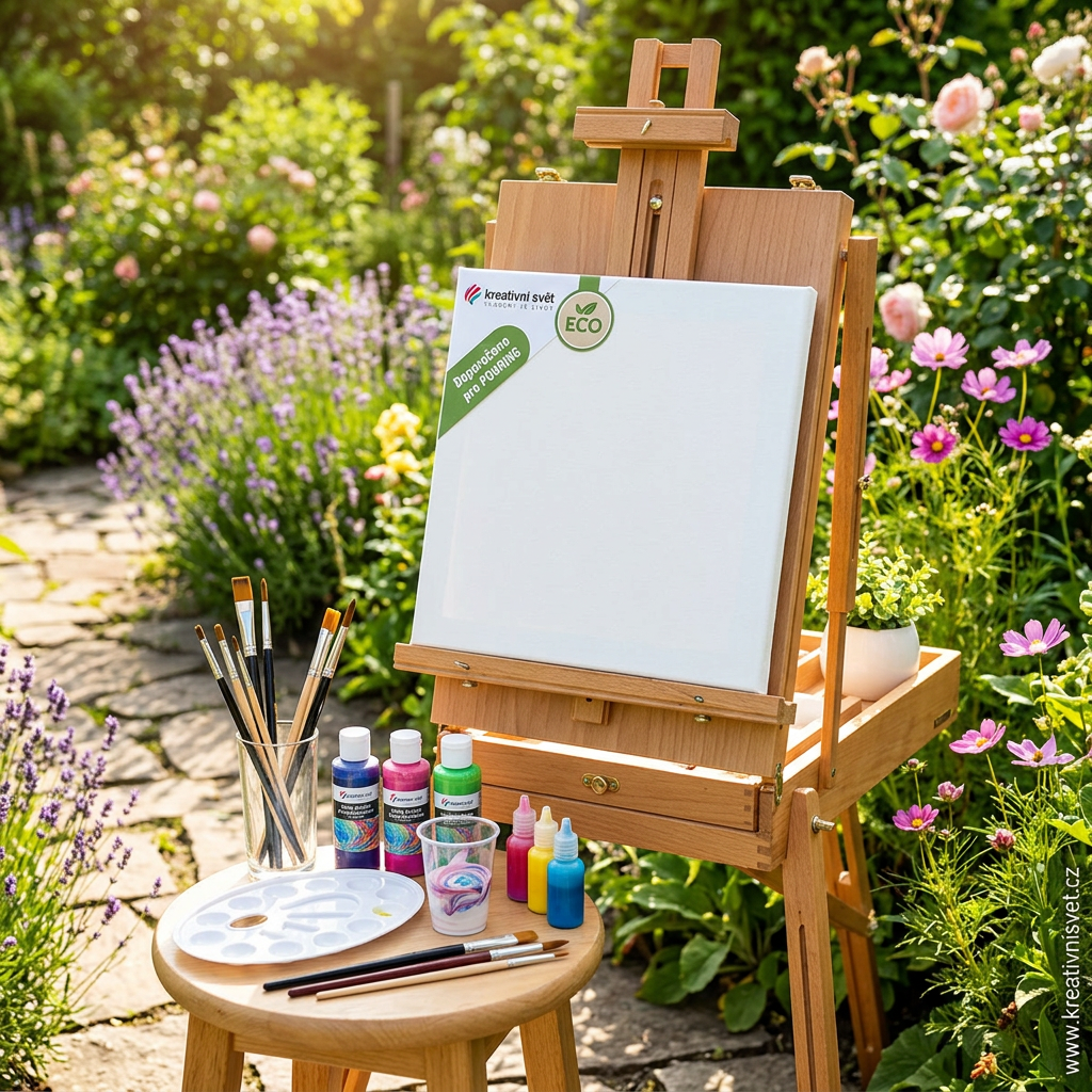 Malířské plátno ECO KREATIVNÍ SVĚT 80 x 80 cm