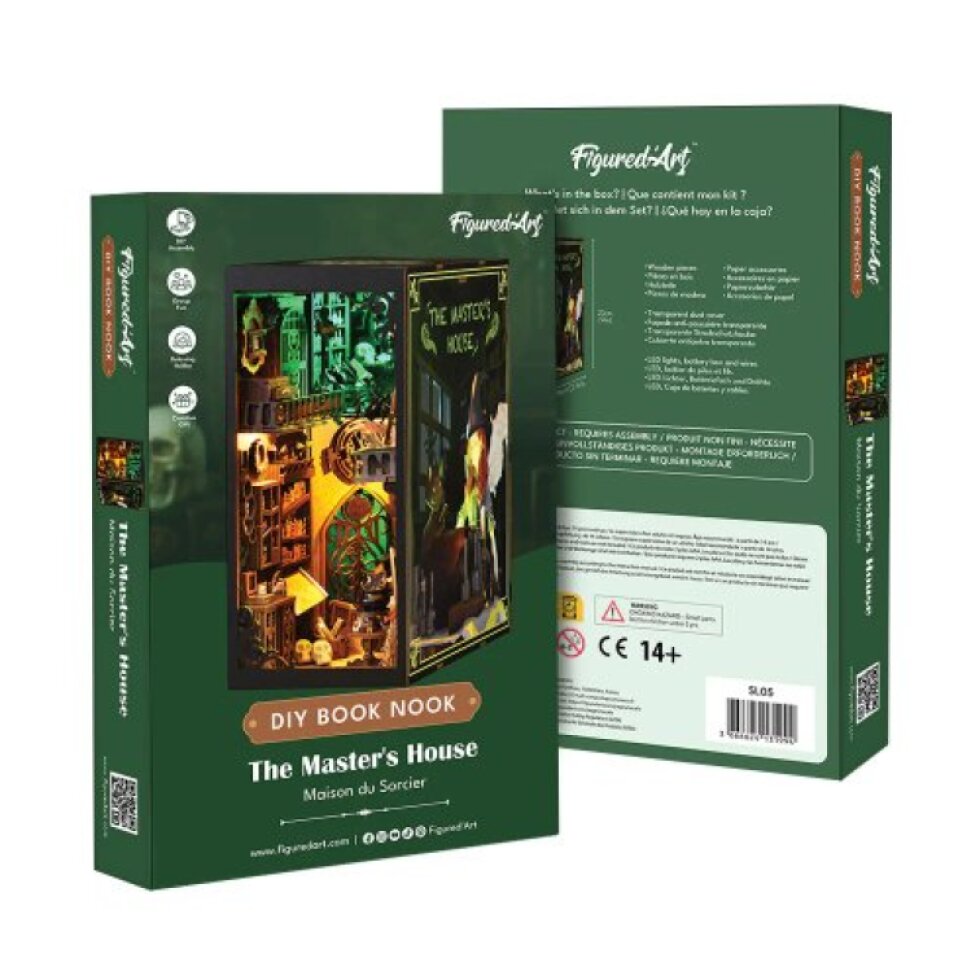 Book Nook sada - Čarodějův dům