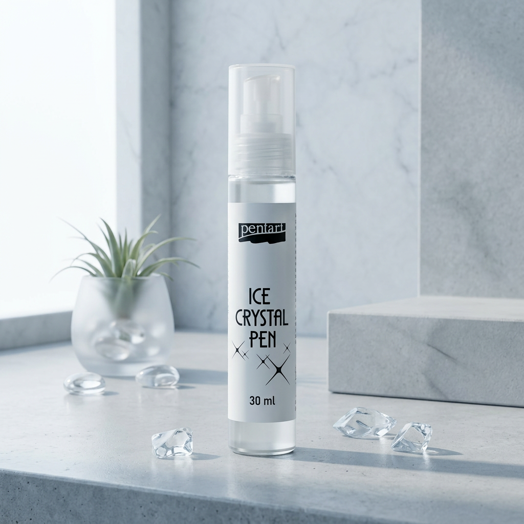 Ledové kříšťálové pero PENTART 30 ml