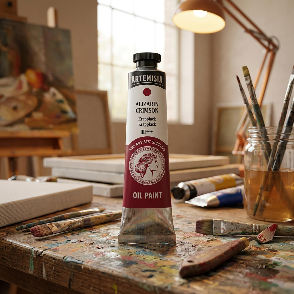 Olejová barva ARTEMISIA 20 ml alizarin crimson