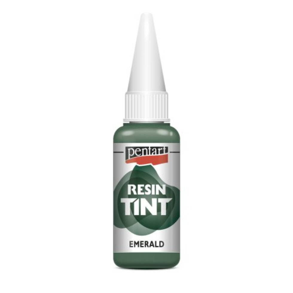 Barva do pryskyřice krycí PENTART 20 ml SMARAGDOVÁ