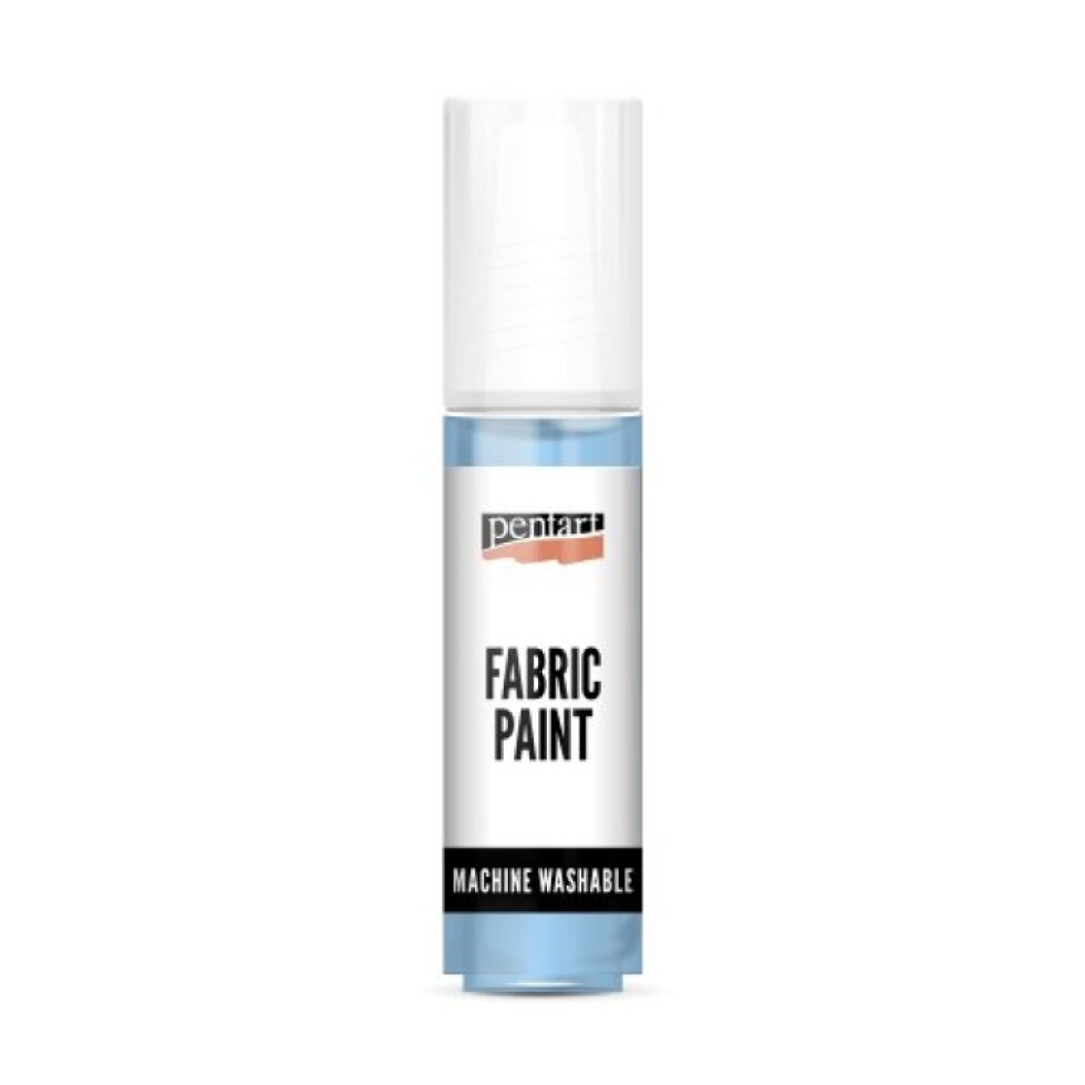 Barva na světlý a tmavý textil PENTART 20 ml SKY MODRÁ