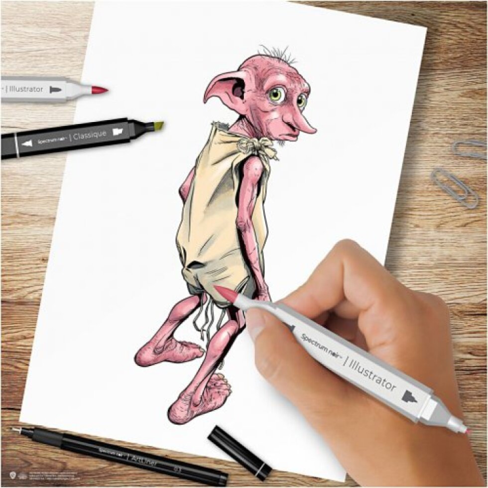 Sada Ilustrace HARRY POTTER KOUZELNÍ PŘÁTELÉ