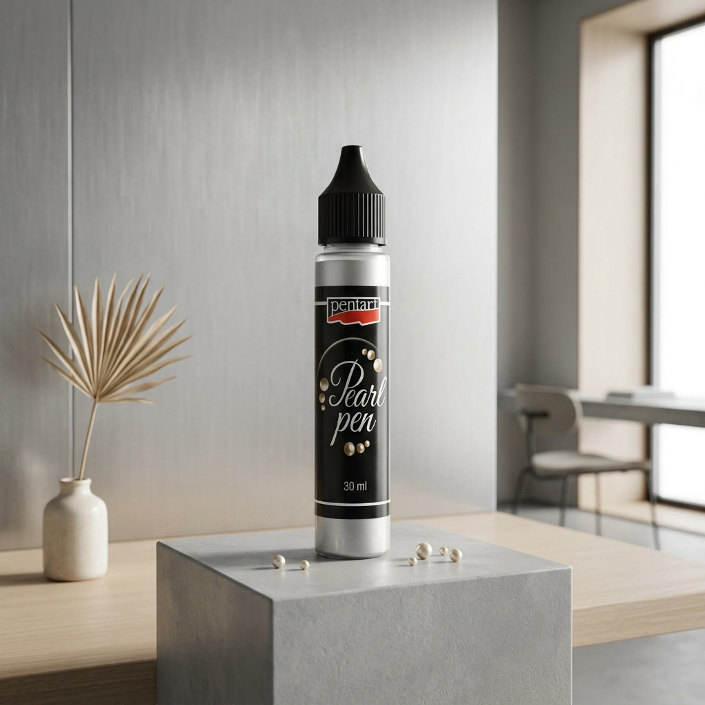 Tekutá perla PENTART 30 ml STŘÍBRNÁ