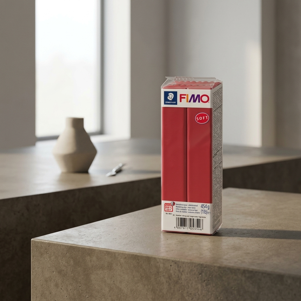 FIMO soft 454 g TMAVĚ ČERVENÁ